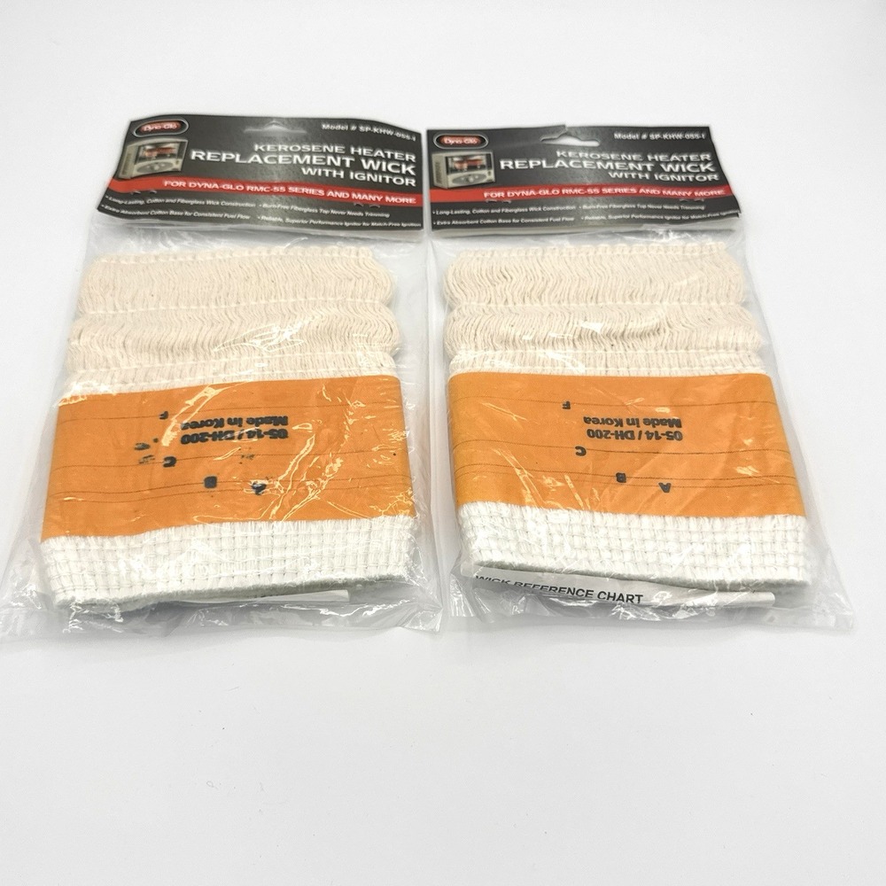 Dyna-Glo Kerosene Heater Replacement Wick SP KHW‎ 0551 Lot of 2 New In Package